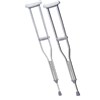 Adult Aluminum Adjustable Crutches - SOLD IN PAIRS