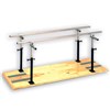 Clinton Manual Width & Height Platform Mounted Parallel Bars