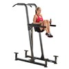 Body Solid Fusion Knee Raise, Dip, & Chin Up Station