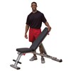 Body Solid Folding Flat/Incline/Decline Bench