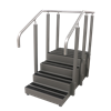 PHS Medical Aluminum Closed-End Staircase