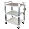 Ideal Poly Utility Carts (White or Gray)
