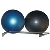Ideal SWM2 Wall Mounted Double Exercise Ball Rack - Holds 2 Balls