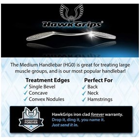 HawkGrips Dual-Edge Tongue Depressor Instrument