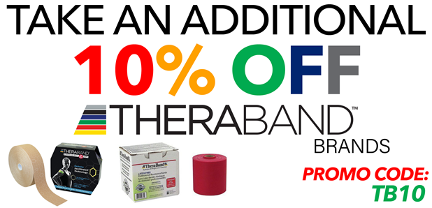 Take additional 10% Off All TheraBand Today!