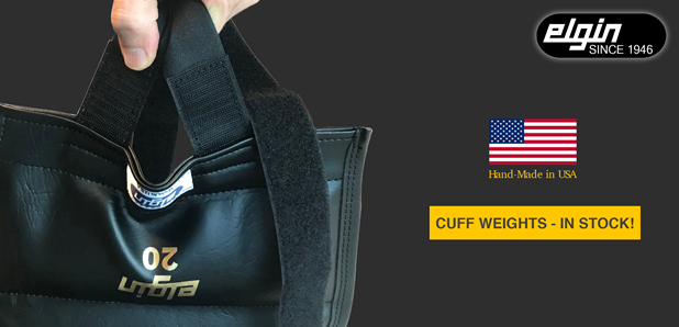EXPLORE ELGIN MADE IN THE USA CUFF WEIGHTS